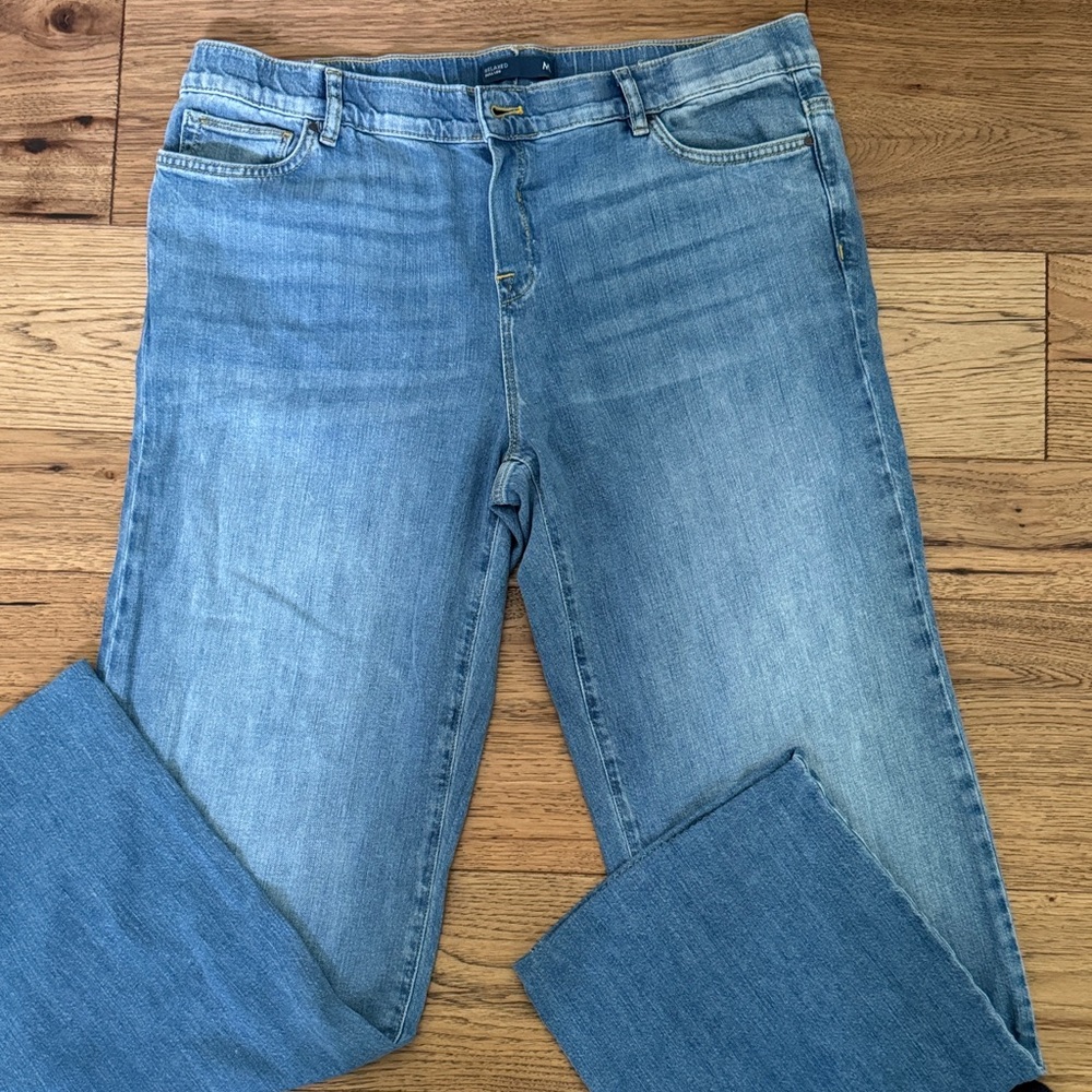 😊J Jill Light Blue Women’s Jeans - Relaxed Fit Med Tall